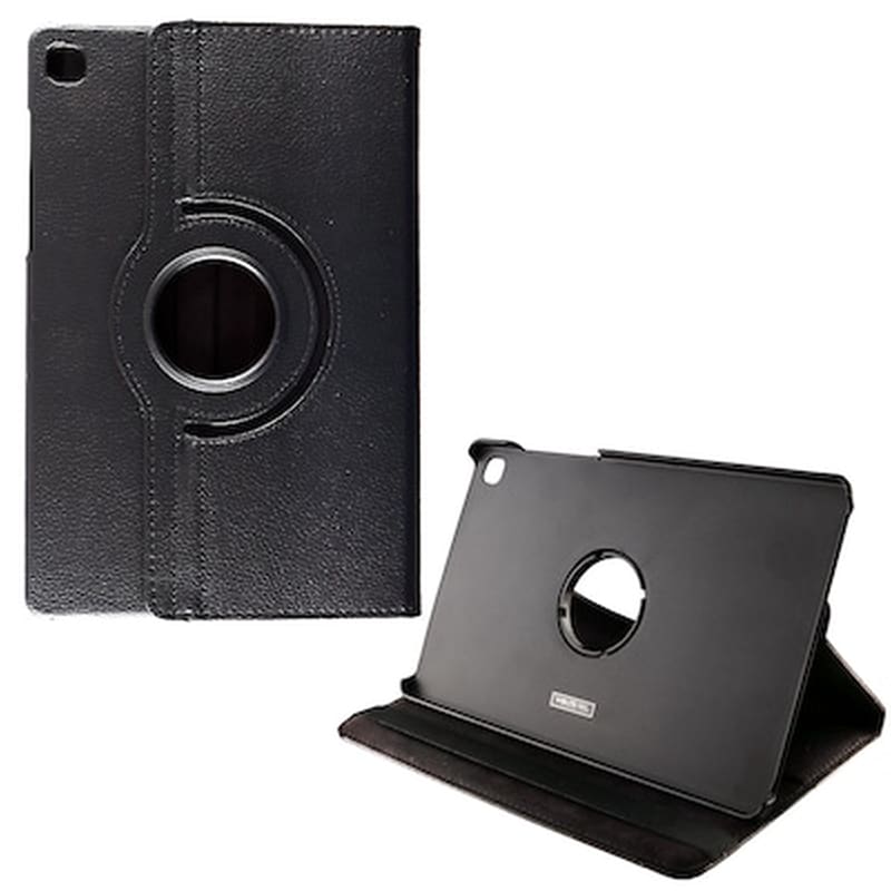 Θήκη Tablet Samsung Galaxy Tab A7 - Volte-tel Leather Book Rotating Stand - Black VOLTE-TEL