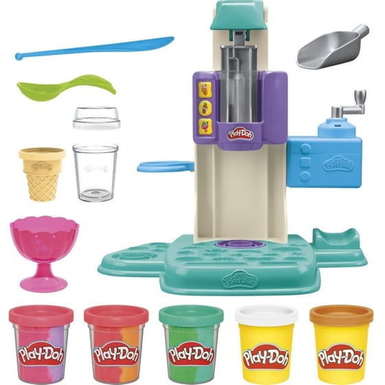 Hasbro Play-Doh Rainbow Swirl Ice Cream Σετ image 2