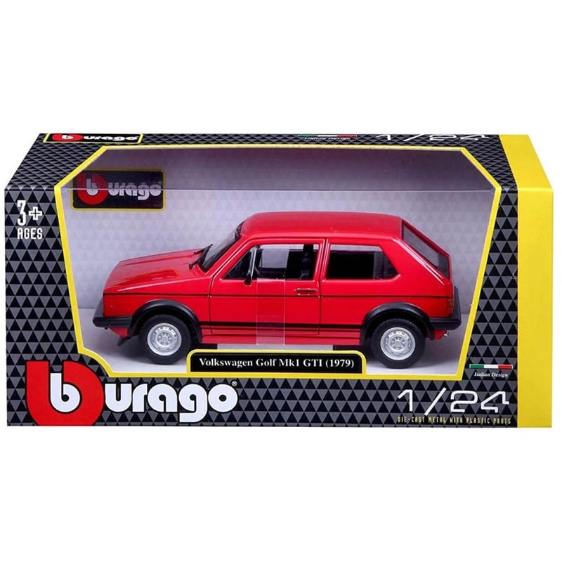 BBURAGO Bburago 1/24 Volkswagen Golf Mk1 Gti (1979) - Κόκκινο