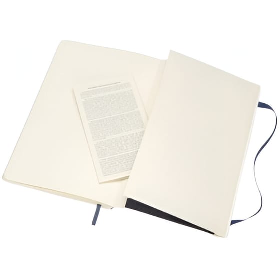 Σημειωματάριο Moleskine Sapphire Plain Blue Large (1 Τεμάχιο) image 4