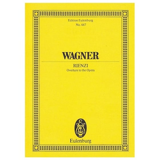 Wagner - Rienzi Overture [pocket Score] image 1