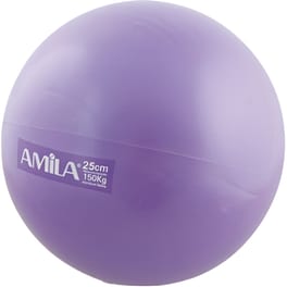 Μπαλάκι Γυμναστικής Amila Κατάλληλο για Pilates 0.18 kg 25 cm από PVC - Μωβ