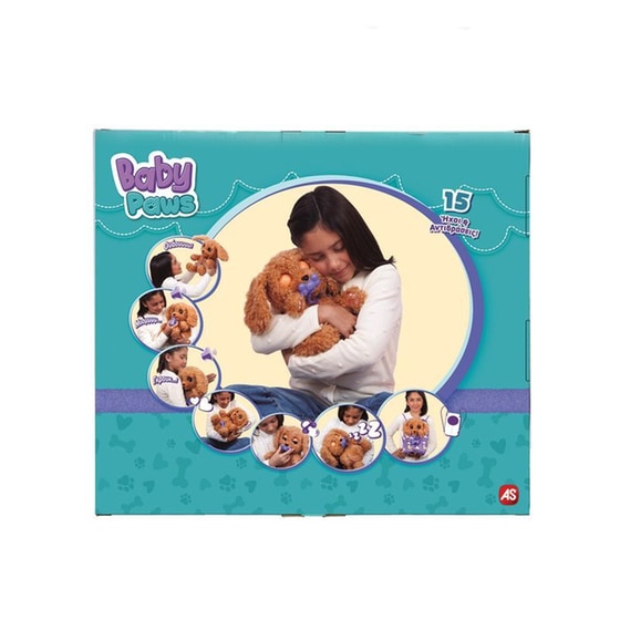 Λούτρινο AS COMPANY Baby Paws Labradoodle Διαδραστικό Σκυλάκι (30.4cm) 1607-92115 image 7