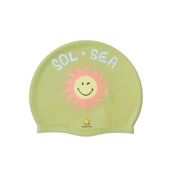 Παιδικό Σκουφάκι Κολύμβησης SunnyLife Smiley - Πράσινο image 0