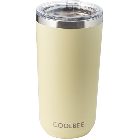 Κούπα Θερμός Coolbee Ανοξείδωτη Μπεζ 500 ml image 0