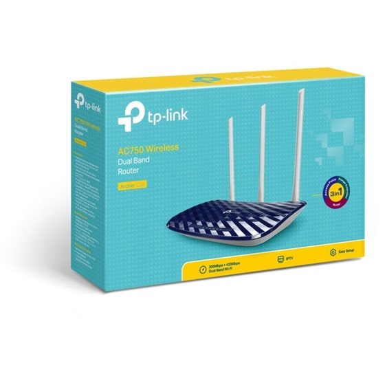 TP-Link AC750 Archer C20 Wireless Dual Band Router - Ασύρματο Μόντεμ Ρούτερ image 3