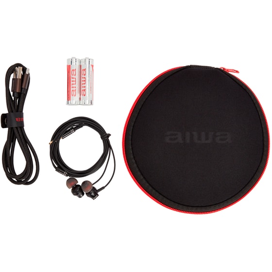 Φορητό CD Player AIWA PCD-810RD - Μαύρο/Κόκκινο image 10