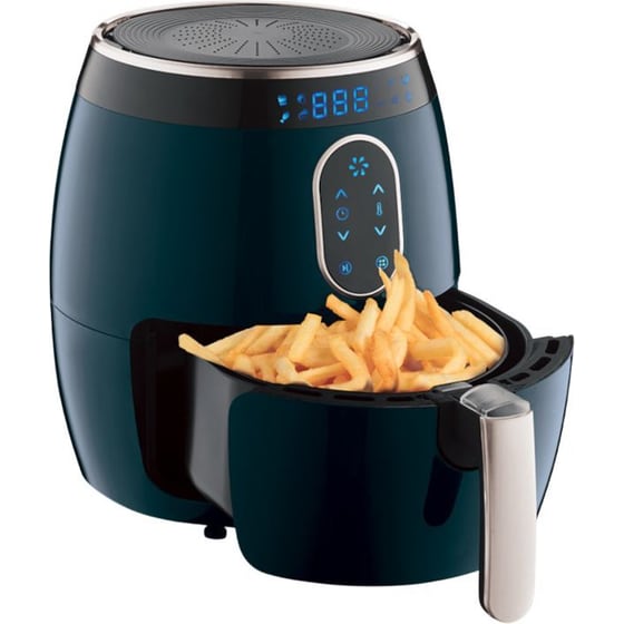 BERLINGER HAUS BH-9175 με Αποσπώμενο Κάδο 1350 W 2.6 L Aquamarine Φριτέζα Αέρος image 0
