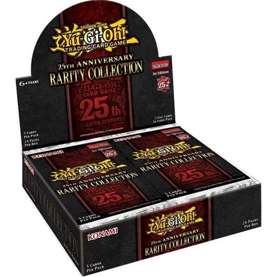 Yu-gi-oh! 25th Anniversary Rarity Collection Card Game Booster Box (Konami) - 24 Φακελάκια image 0