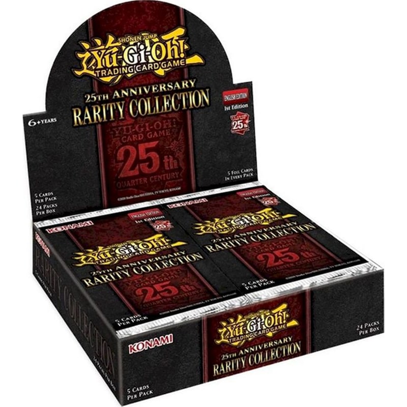 Yu-gi-oh! 25th Anniversary Rarity Collection Card Game Booster Box (Konami) - 24 Φακελάκια