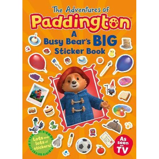 Adventures of Paddington: A Busy Bear's Big Sticker Book image 0