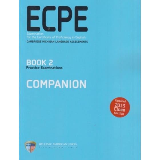 ECPE Practice Examinations 2 Companion 2013 Cloze Section Updated image 0