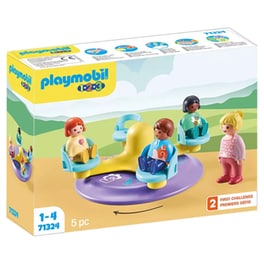PLAYMOBIL® 1·2·3 Παιδικό καρουζέλ (71324)