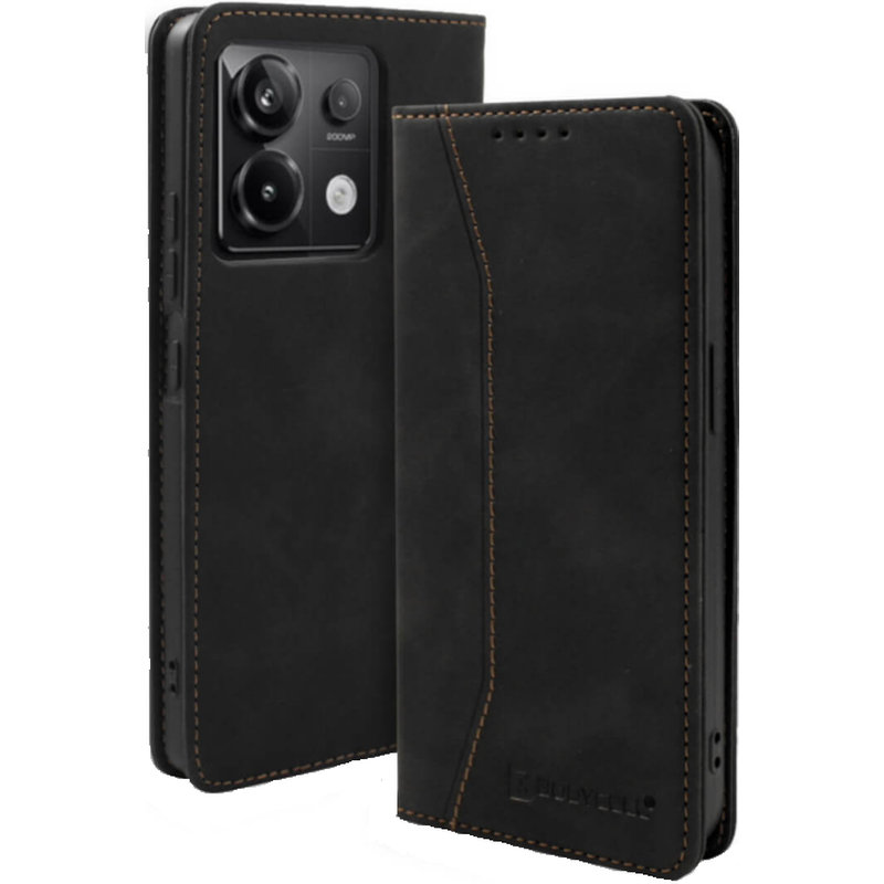 BODYCELL Θήκη Xiaomi Redmi Note 13 Pro 5G/Poco X6 - Bodycell Book Case - Black
