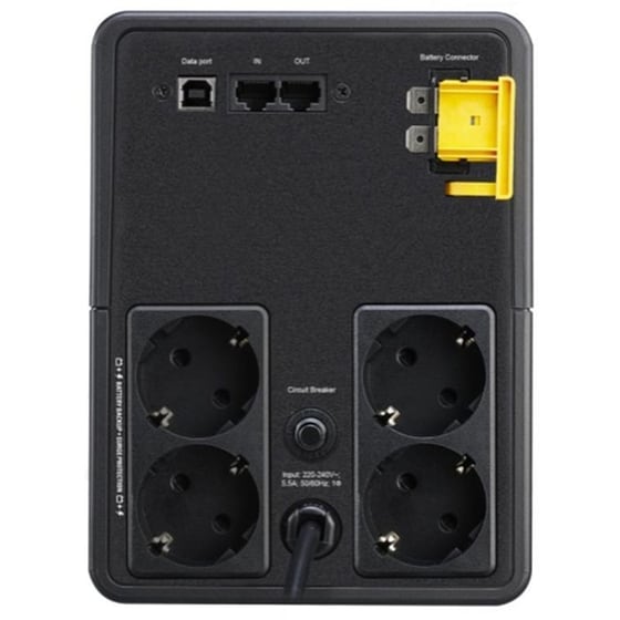 UPS APC Back-UPS 1200VA 230V Μαύρο image 2