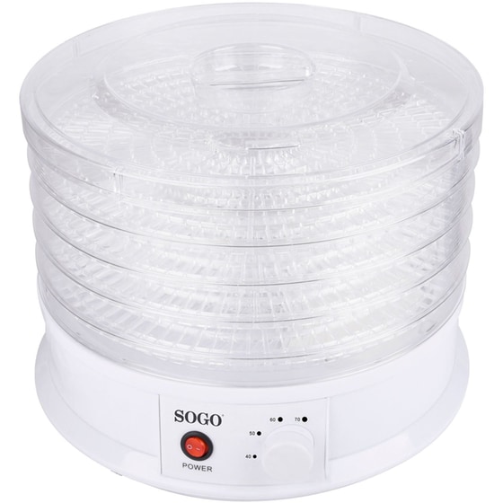Αποξηραντής Τροφίμων SOGO DAL-SS-10460 250 W Λευκό image 1