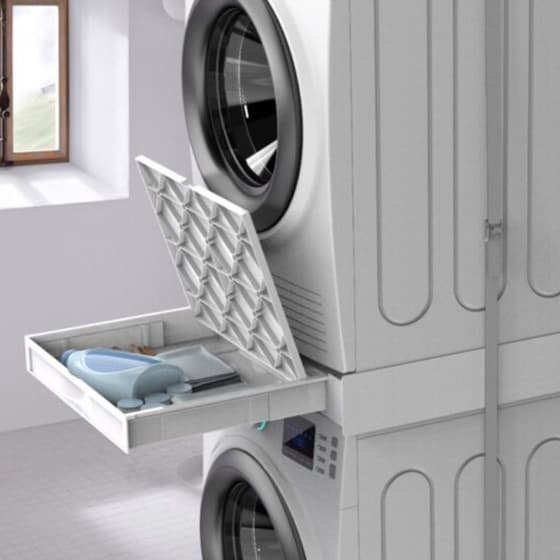 MELICONI 070-0618 Κιτ Σύνδεσης Πλυντηρίου - Στεγνωτηρίου Ρούχων με Ράφι image 4