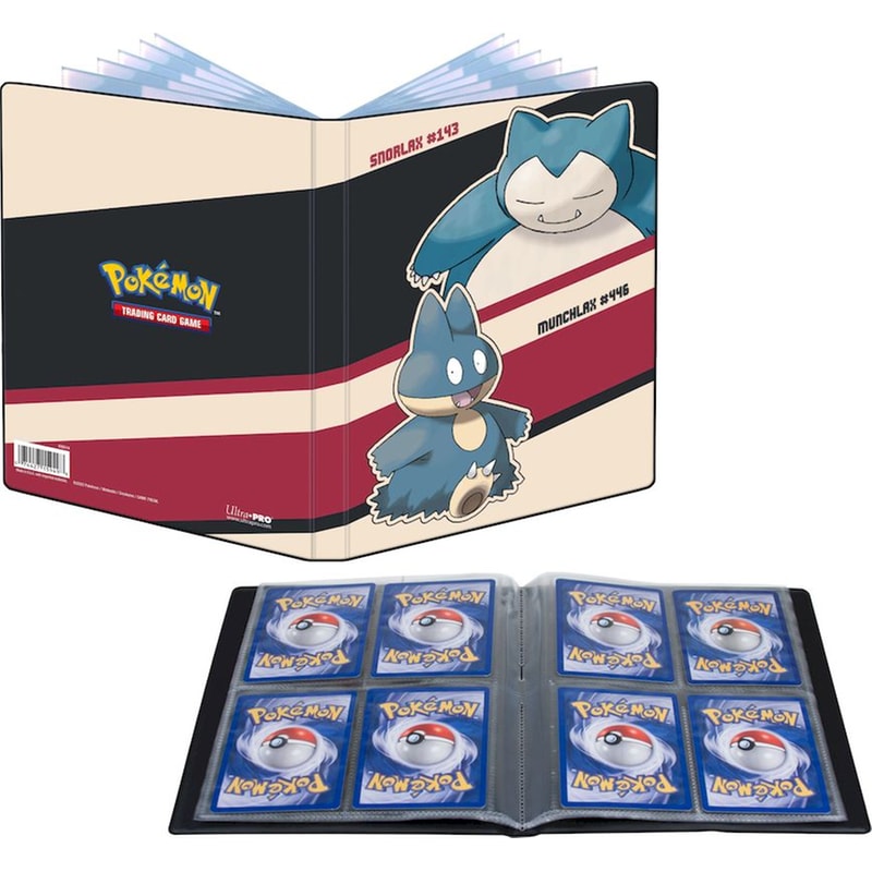 Pokémon TCG: Snorlax Munchlax 4-Pocket Portfolio (Pokemon USA)