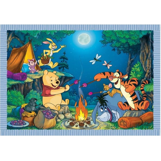 Παζλ Clementoni Super Color 4in1 Disney Winnie The Pooh image 3