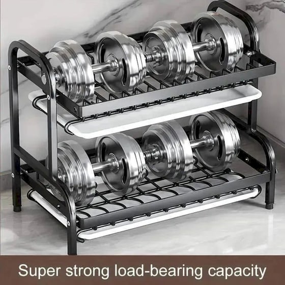 Wallex Μεταλλική Πιατοθήκη Νεροχύτη - Στεγνωτήριο Πιάτων image 5