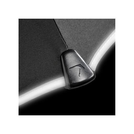 SENZ Black Reflecting Long Umbrella Large - Pure Black image 3