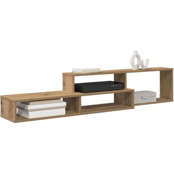 Έπιπλο Τηλεόρασης VidaXL Επιτοίχιο 150 x 25 x 28,5 cm - Γκρι image 2
