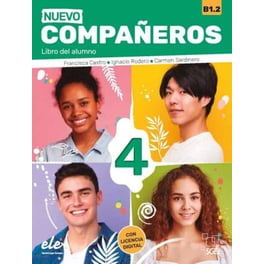 Nuevo Companeros (2021 ed.): Libro del alumno + licencia digital 4 (B1.2)