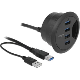 DeLock 62868 USB Hub 4-Port USB 3.0 συμβατό με USB-A