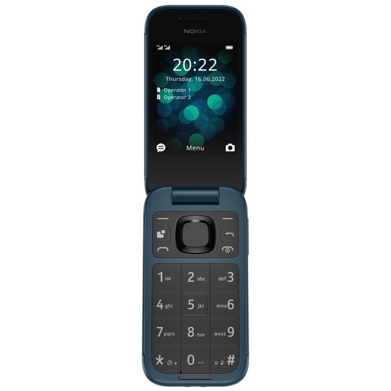 NOKIA Nokia 2660 Flip 4G Dual Sim - Μπλε