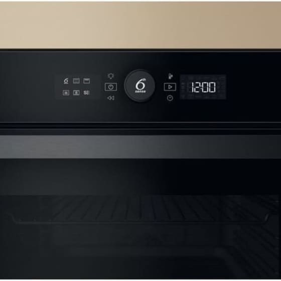 WHIRLPOOL WOI4S8PM2SBA & WBS2560NE 73 Lt Μαύρο Εντοιχιζόμενος Σετ Φούρνος και Εστία image 5