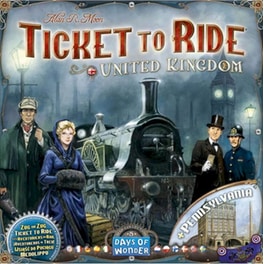 Επιτραπέζιο Παιχνίδι Days of Wonder Ticket To Ride Map Collection 5 - United Kingdom And Pennsylvania