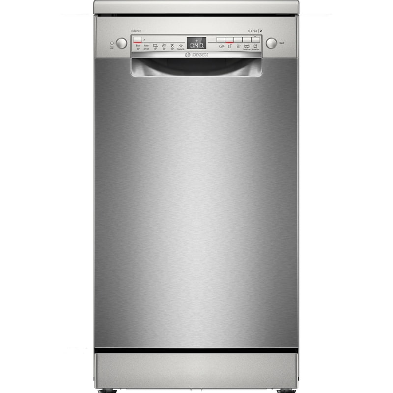 BOSCH SPS2HKI55E για 10 Σερβίτσια Inox Πλυντήριο Πιάτων
