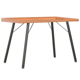 Γραφείο Μελέτης VidaXL από Μοριοσανίδα 90x50cm - Μαύρο/Καφέ