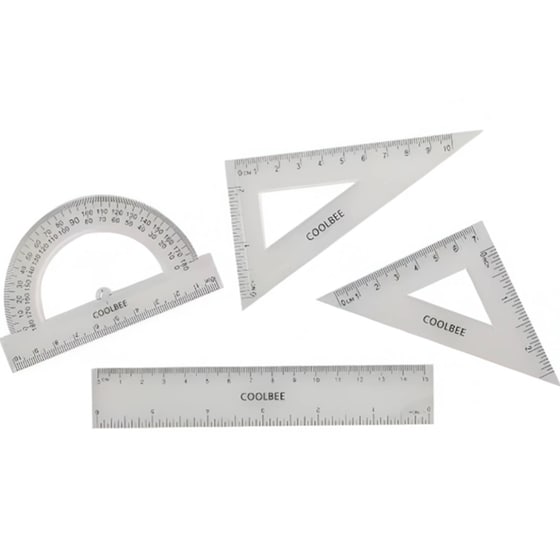 Σετ Όργανα Γεωμετρίας Coolbee 15 cm image 1