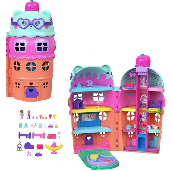 Polly Pocket Σετ Παιχνιδιού Σπιτάκι Παγωτό (JFT91) image 3