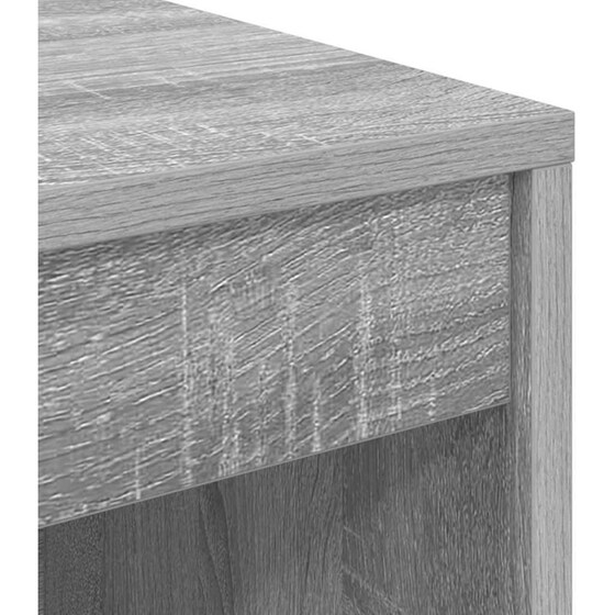 Γραφείο VidaXL 80x40x76 cm - Γκρι Sonoma image 6