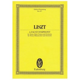Lizst - A Faust Symphony [pocket Score]