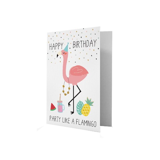 Ευχετήρια Κάρτα Legami Party Like Flamingo image 0