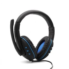 Komc A7 Gaming Ενσύρματα Ακουστικά 3.5mm - Μαύρα/Μπλε