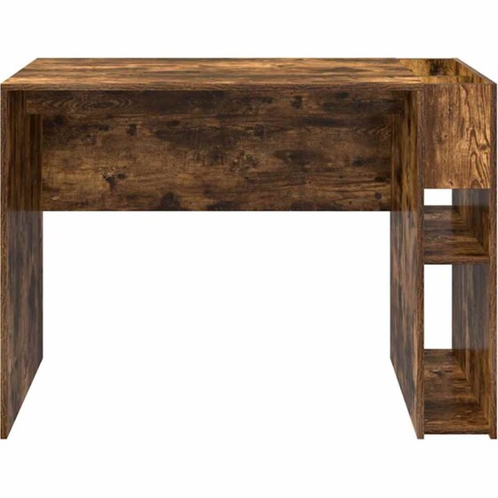 Γραφείο VidaXL από Επεξεργασμένο Ξύλο 109x50x78 cm - Καπνιστή Δρυς image 3