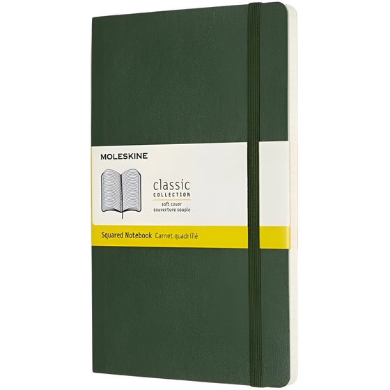 Σημειωματάριο Moleskine Καρέ Large Πράσινο (1 Τεμάχιο) image 0