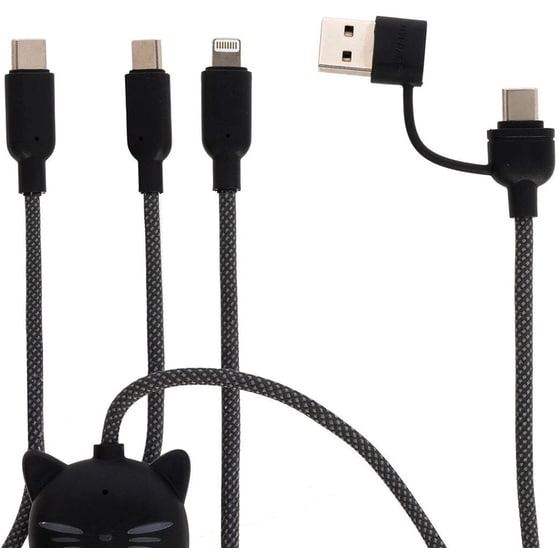 Καλώδιο Φόρτισης Legami VCCA0005 USB 120 cm - Μαύρο image 2