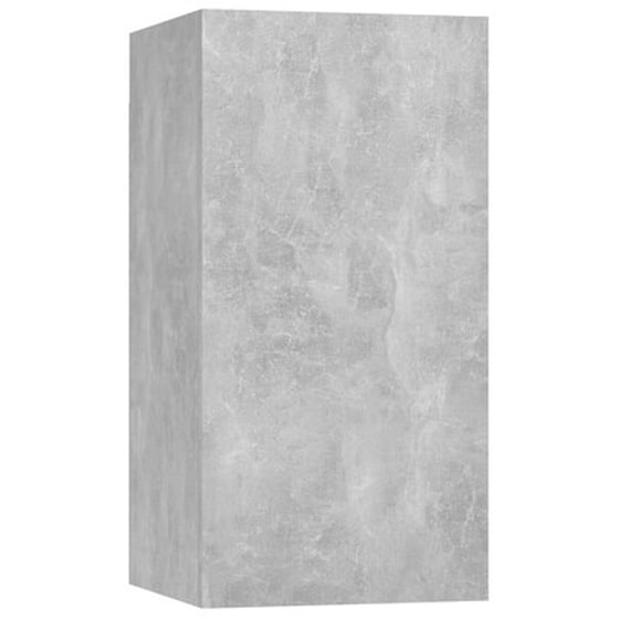 Έπιπλα Τηλεόρασης VidaXLΜοριοσανίδα 4 Τμχ 30.5x30x60 cm - Γκρι image 4