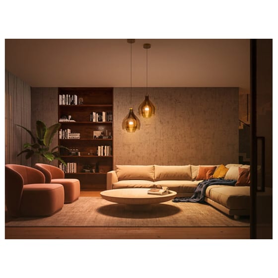 Έξυπνη Λάμπα Philips Hue E27 - Λευκό image 4