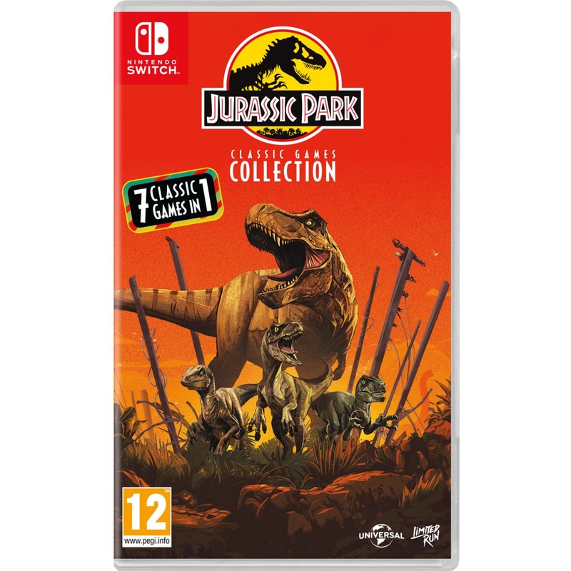 LIMITED RUN GAMES Jurassic Park Classic Games Collection - Nintendo Switch