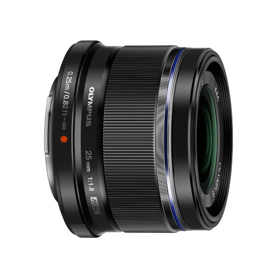 Olympus M.Zuiko 25mm f/1.8 - Olympus lens - Μαύρο image 1
