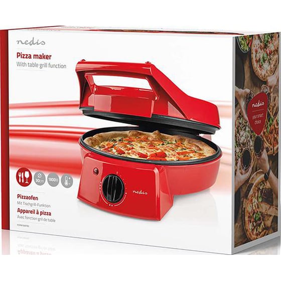 NEDIS FCPM100FRD 1800W Φούρνος Πίτσας image 7