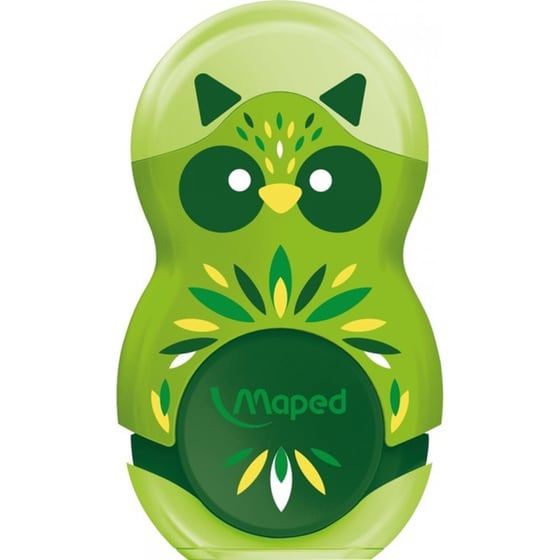 Γόμα & Ξύστρα Maped Loopy Mini Cute 4 Σχέδια image 3