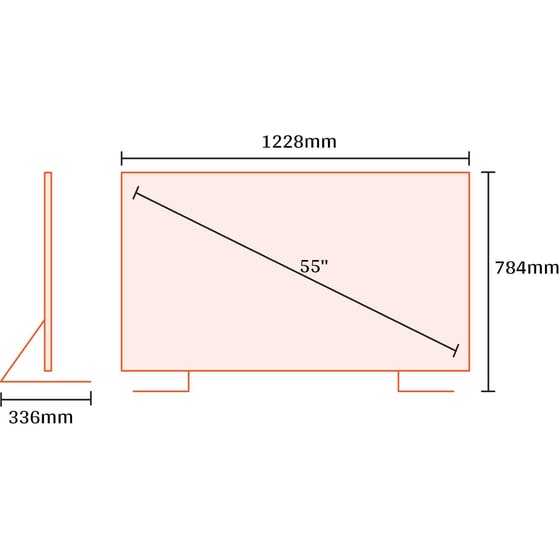 Sony LED 55" 4K Android Τηλεόραση KD55X85LAEP image 1