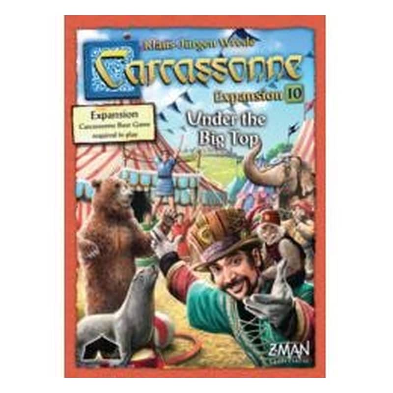 Z-man Games Carcassonne: Under The Big Top Επιτραπέζιο (Z-Man Games)